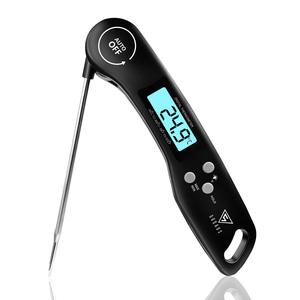 Thermomètre numérique pour viande Doqaus, thermomètre <span class=keywords><strong>de</strong></span> cuisine pour barbecue, noir - Product Image 1