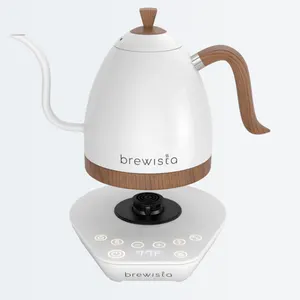 Brewista 600ml Coffee Tea Jug Kettle Gooseneck Water Temperature Setting Electric Kettle