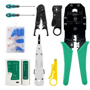 Cable Tester Wire Stripper Network Cabling Diy Repair Lan Tool Kit