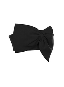 A2980 Rosso Fiocco Nero Wrap <span class=keywords><strong>Top</strong></span> Delle Donne Boutique <span class=keywords><strong>Top</strong></span> - Product Image 6