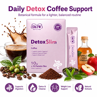 Cápsulas Herbales Instantáneas de Café Verde con Garcinia, Psyllium Husk y Probióticos para una Digestión Natural, Marca Privada