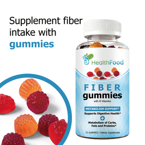 Factory Dietary Fiber Gummies with B Vitamins Inulin and Chromium for Gut Health Support and Metabolism Function - Product Image 3