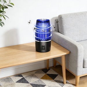 Lámpara Antimosquitos Eléctrica Recargable Portátil, Lámpara UV Silenciosa de Larga Duración para el Hogar, Camping y Viajes - Product Image 3