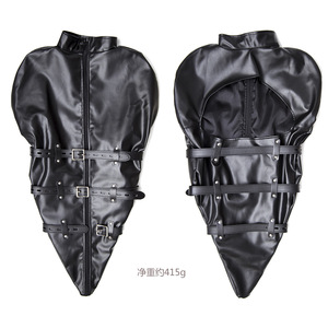 Ropa erótica sexual SM para adultos al por mayor, trajes de bondage de cuero suave, conjuntos de bondage para parejas, lencería y atuendos pasionales. - Product Image 5