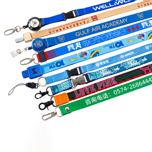 Custom Logo Soft Durable Nylon Printed Promotional Lanyard Keychain Neck Strap for Alumni Relations/Class Reunions
