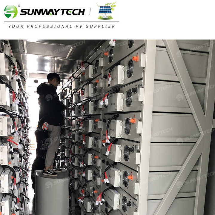 High Voltage Stacked Lithium Batteries 20kwh 30kwh 40kwh 50kwh Big ...