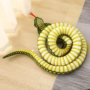 Giocattolo <span class=keywords><strong>Serpente</strong></span> Realistico in Peluche Lungo, Morbido Pupazzo <span class=keywords><strong>Cobra</strong></span> per Giochi di Ruolo per Bambini, Decorazione Casa e Regali Scherzo - Product Image 5
