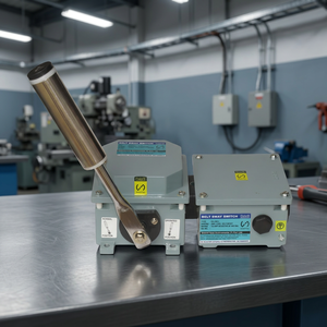 SMARTsaa BS 202 C JB Caja de conexiones industrial para interruptor de desalineación de banda transportadora, de aluminio fundido, seguridad contra desalineación, 0-85C, 2kg, material - Product Image 3