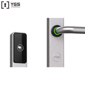 YGS Pháp <span class=keywords><strong>invue</strong></span> thép không gỉ tiêu chuẩn Châu Âu an ninh khách sạn keylock Khóa cửa kỹ thuật số - Product Image 2