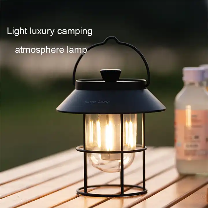 Camping Light with Hook Design Portable Camping Light Portable