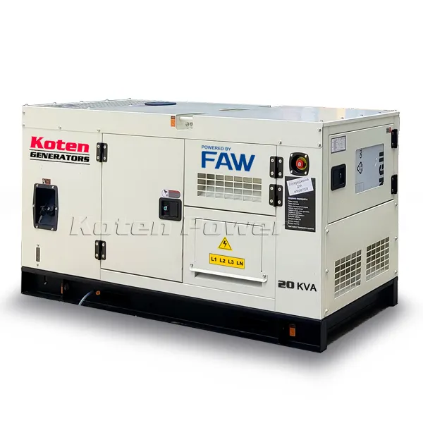 Koten Fawde Series Silent Type 15kW Diesel Generator