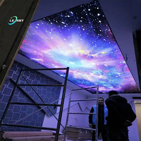 Ciel nocturne luxueux changeant de couleur avec kit d'éclairage à fibres optiques à étoiles filantes, design de plafond tendu