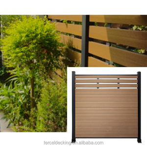 Paneles de Cercado de Jardín de Madera Compuesta, Resistentes al Agua, Duraderos, Fáciles de Montar, para Casas y Jardines - Product Image 1