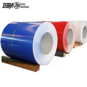 레드 PPGI 컬러 코팅 스틸 코일 1219mm 1220mm 1250mm DX51D + Z 미리 도색 된 아연 도금 PPGI 스틸 코일 - Product Image 4