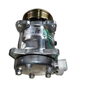 厂家直销中国重汽豪沃371沙克曼卡车配件空调压缩机WG1500139001 - Product Image 2