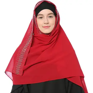 이슬람 여성기도 Hijab 긴 스카프 Jilbab 이슬람 대형 오버 헤드 드레스 전체 커버 의류 라마단 Khimar 아랍 예배 서비스