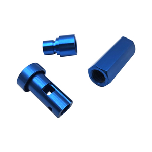 Baut Bahu Berlubang dengan Kepala Hexagonal Berknurling Lurus Polos dari Baja Galvanis/Keluli/<span class=keywords><strong>Titanium</strong></span>/Aluminium Kekuatan Tinggi Khusus - Product Image 2