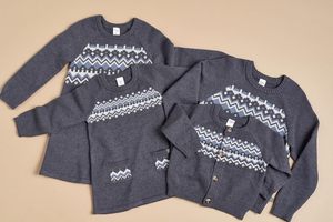 Suéter Modern Moments de <span class=keywords><strong>Gerber</strong></span> <span class=keywords><strong>para</strong></span> Bebés Niños, Diseño Fair Isle Festivo, Hecho en China - Product Image 5
