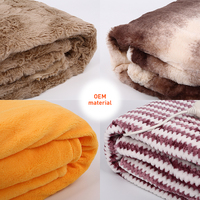 Vente en gros de couvertures chauffantes électriques en flanelle sherpa 220v pour lit avec protection contre la surchauffe