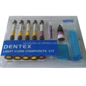 Introducción Kit sombra estética luz ámbar curado compuesto Dental de suministro