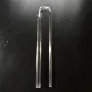 Bán buôn Tùy chỉnh hình chữ U hợp nhất Ống thạch anh trong suốt Ống thạch anh thủy tinh thạch anh - Product Image 2