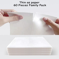 Tablettes de lessive OEM/ODM 200 feuilles Parfum Linge Frais Écologiques Hypoallergéniques Sans Plastique Faible Formation de Mousse