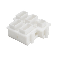 Prise modulaire ignifuge en plastique blanc pour système de barres omnibus triphasé à 5 fils, vente en gros usine
