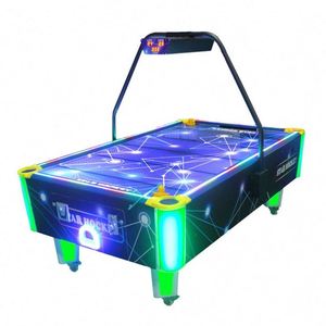 Air Hockey <b>Table</b> Arcade Machine Coin Operated Indoor Sports <b>Game</b> Equipment LED Lighting Competitive Entertainment for Mall - Product Image 2