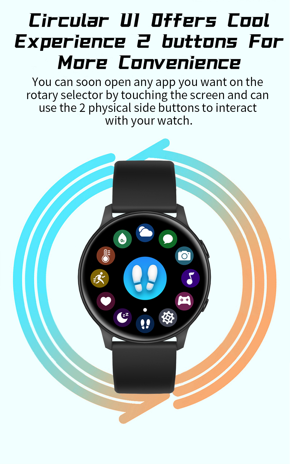 MX1 Smartwatch 1.28inch Round Touch Screen china smart watch Waterproof Heart Rate Health Sports Men pk ZL02