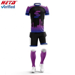 Custom Football Jerseys Full Sublimation Printing Soccer Jerseys Club Team Football Training Uniform Suit Soccer Jersey Custom - Product Image 1