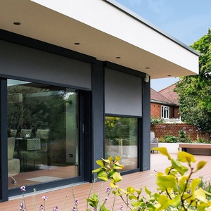 Perawan-cortina eléctrica inteligente para balcón al aire libre, <span class=keywords><strong>marco</strong></span> de aleación de aluminio con transmisión opcional - Product Image 4