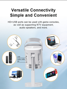 Mới nhất TS-9 Max trò chơi máy chiếu 4K hỗ trợ <span class=keywords><strong>Android</strong></span> 13 wifi thông minh kết nối điều khiển từ xa xách tay LCD 180ANSI Lumens <span class=keywords><strong>3D</strong></span> sẵn sàng - Product Image 3