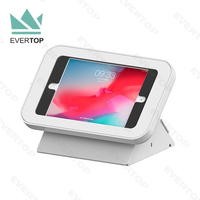 LST09-P ekran paylaşımı Flip üçgen taban sayacı Anti hırsızlık Tablet Kiosk Tablet ekran standı için iPad Mini hava Pro 10 "inç