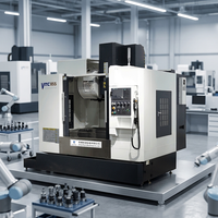 Fresadora CNC de Alta Velocidad y Precisión VMC855, Centro de Mecanizado Vertical, Control GSK, Fresado de 3 y 4 Ejes (BT40)