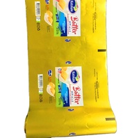 Papier/PE/Feuille d'aluminium imprimé sur mesure, triplex, antiadhésif, 40g, pour l'emballage alimentaire, feuille d'aluminium