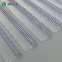 Tira de Sellado de Puerta de Plástico Moderna de Fácil Instalación, Sistema de Herrajes para Puertas de Garaje, Garantía de por Vida para Uso Doméstico y Comercial