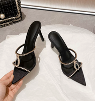 Sandales à talons hauts pour femmes, design tendance, talons aiguilles, plateformes, collection été, vente chaude