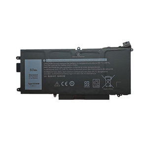 Batterie d'ordinateur portable de remplacement en gros K5XWW 60Wh pour Dell Latitude 7390 7389 5289 2-en-1 6CYH6 725KY N18GG - Product Image 1
