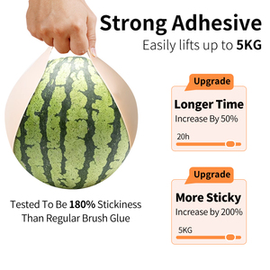 Soutien-gorge adhésif une pièce de haute qualité, sans bretelles, invisible, push-up, colle à appliquer à la main, adhésif sur la poitrine, soutien-gorge en silicone ultra-fin - Product Image 2
