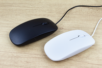 Nouvelle Souris Filaire USB M015 2026 Ultra-Mince Double Main pour Gaming, Souris Gamer Filaire à Prix Abordable avec Rétroéclairage