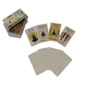 Cartões de jogo de cartas personalizado, impressão personalizada de negociação jogos de cartas logotipo personalizado com tampa e caixa inferior de cartões de jogo