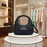 Sac Boston en cuir véritable tressé pour femme SHX, sacoche bandoulière de luxe avec poignée et accessoires en laiton doré, polyester, tendance