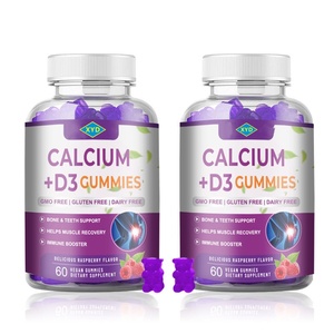 OEM sıcak satış <span class=keywords><strong>Vitamin</strong></span> kalsiyum + <span class=keywords><strong>D3</strong></span> Gummies sağlık desteği kemik sağlığı Gummies için yetişkin için çiğneme - Product Image 2