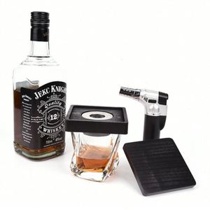 Design Creative Cocktail Smoker Gift Set | Custom Engraved Whiskey Smoking Kit | Unique Wedding & Anniversary <b>Present</b> - Product Image 6