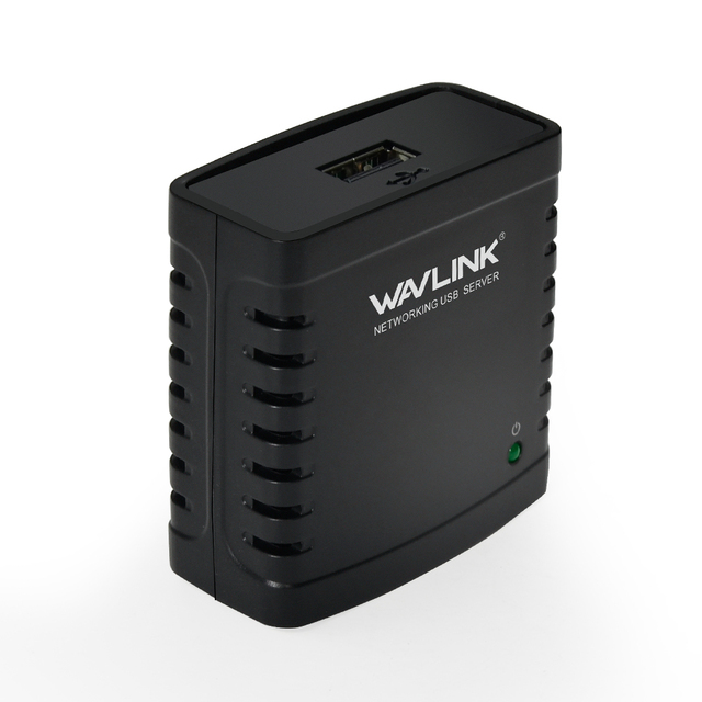 Home Office USB 2.0 Printer Server Original Wavlink WL-NU72P11 Wired Networking Print Server USB