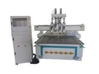 Machine de fraisage CNC 3 axes à grande échelle pour le travail du bois de meubles de style panneau, broche simple, contrôle NC Studio, pompe incluse