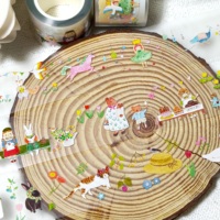 Ruban adhésif washi décoratif mat imperméable à l'eau, personnalisé, imprimé, haut de gamme, avec motifs d'animaux mignons, pour scrapbooking, vente en gros