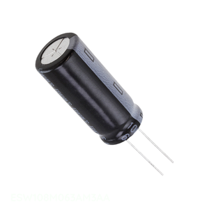 ตัวแทนจำหน่ายอย่างเป็นทางการ ตัวเก็บประจุแบบ CAP ALUM 1000UF 20% 63V RADIAL 1000 uF แบบ Through Hole รุ่น ESW108M063AM3AA - Product Image 1