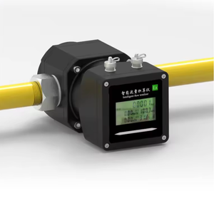 スマートIP65 LPGデジタルインライン流量計SS304/316Lステンレス鋼DN25-DN200可変面積ガスメーターOEM 0.5% 精度フランジ - Product Image 5