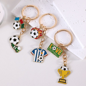 Porte-clés en métal personnalisé OEM ODM Coupe du Monde de Football 2026 – Cadeau pour supporters des États-Unis, du Canada et du Mexique – Souvenir de football pour 48 équipes – Vente en gros - Product Image 6